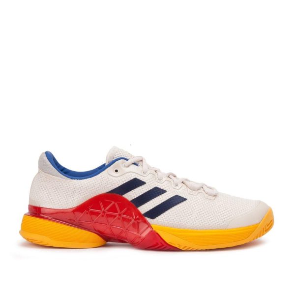 adidas originals x Pharrell Williams BARRICADE 2017 X PHARELL WILLIAMS CHALK WHITE/DARK BLUE/SCARLET ( S81004)