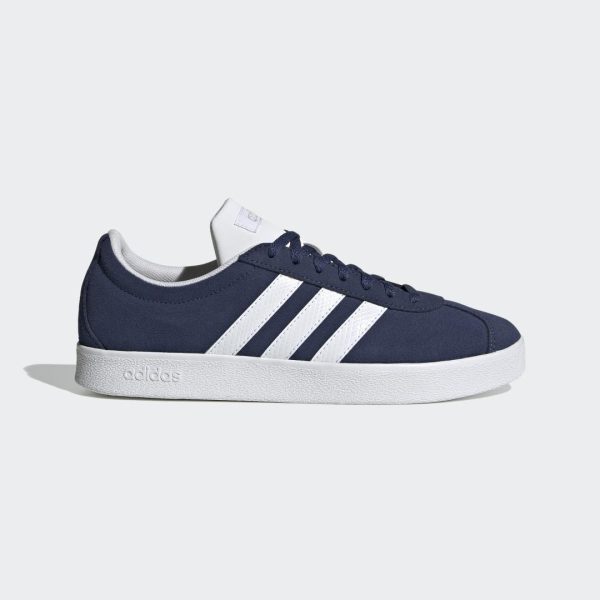 Кеды adidas Vl Court 20 (EG4107) синего цвета