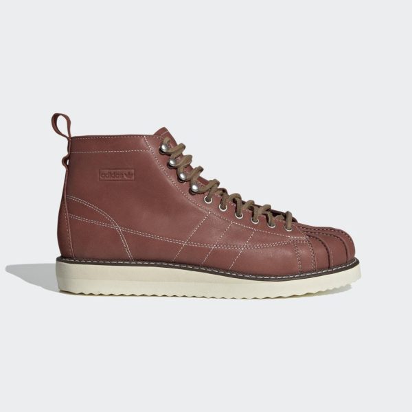 Adidas Superstar Boot (FZ2642) коричневого цвета
