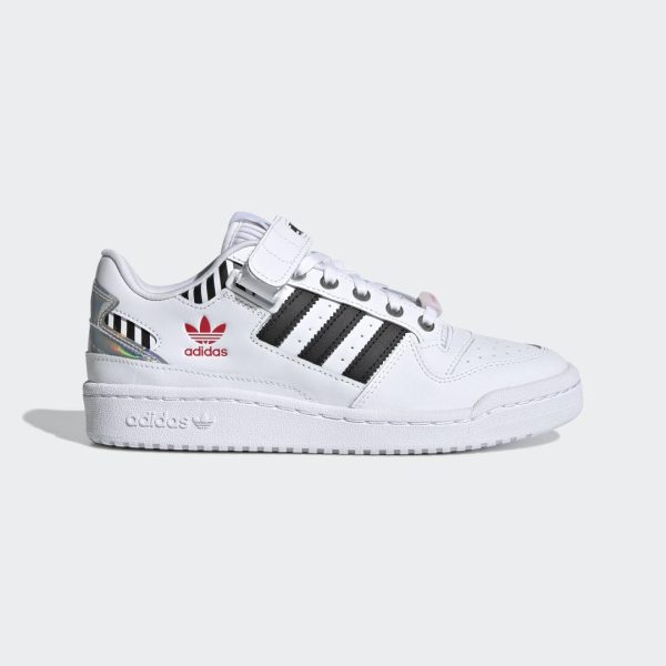 Adidas Forum Low (FZ3908) белого цвета