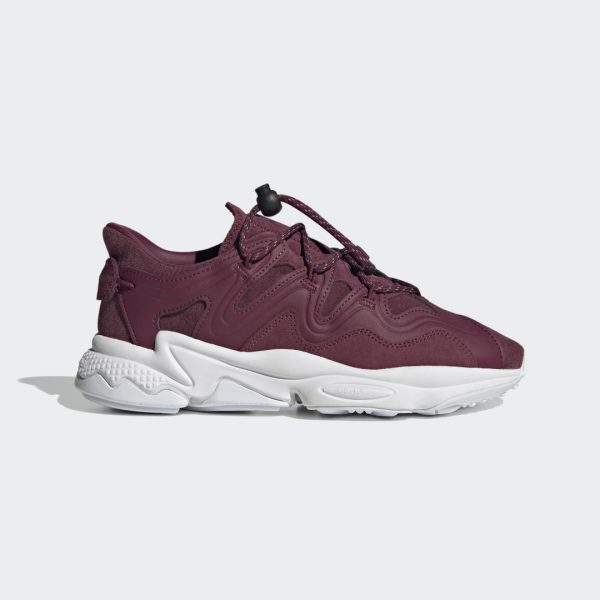 Кроссовки adidas Originals Ozweego Plus W (H01184) бордового цвета