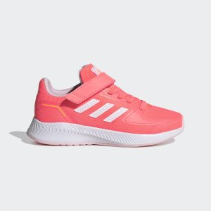 Кроссовки adidas Runfalcon 20 El K (GV7754) кораллового цвета