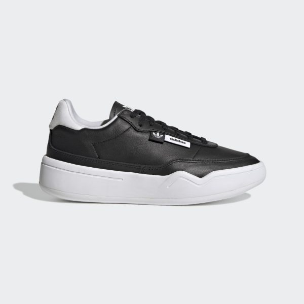 Кеды adidas Originals New Her Court W (GW8213) черного цвета