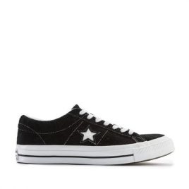 Converse One Star Premium Suede Low Black (158369C-001)