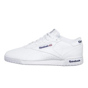 Reebok Men's Exofit Lo Clean Logo Int (AR3169) белого цвета