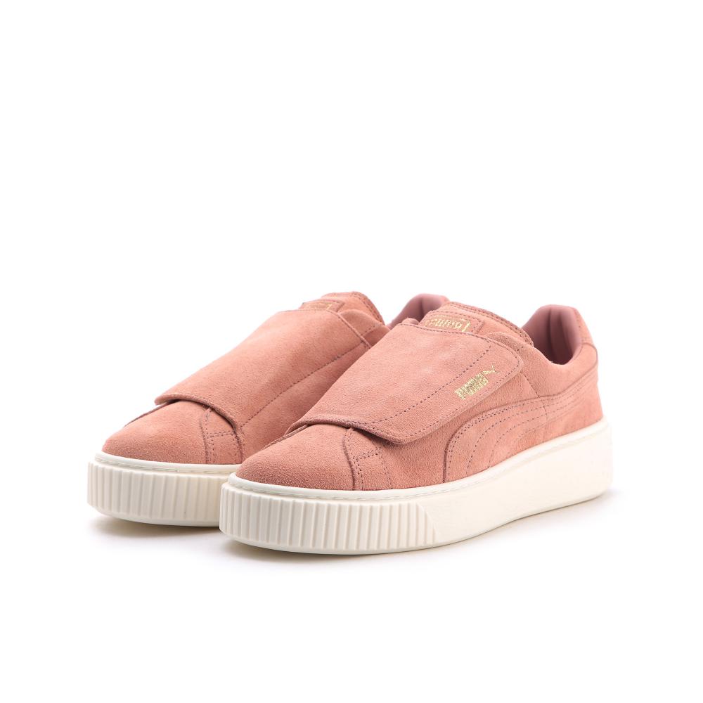 puma suede platform strap