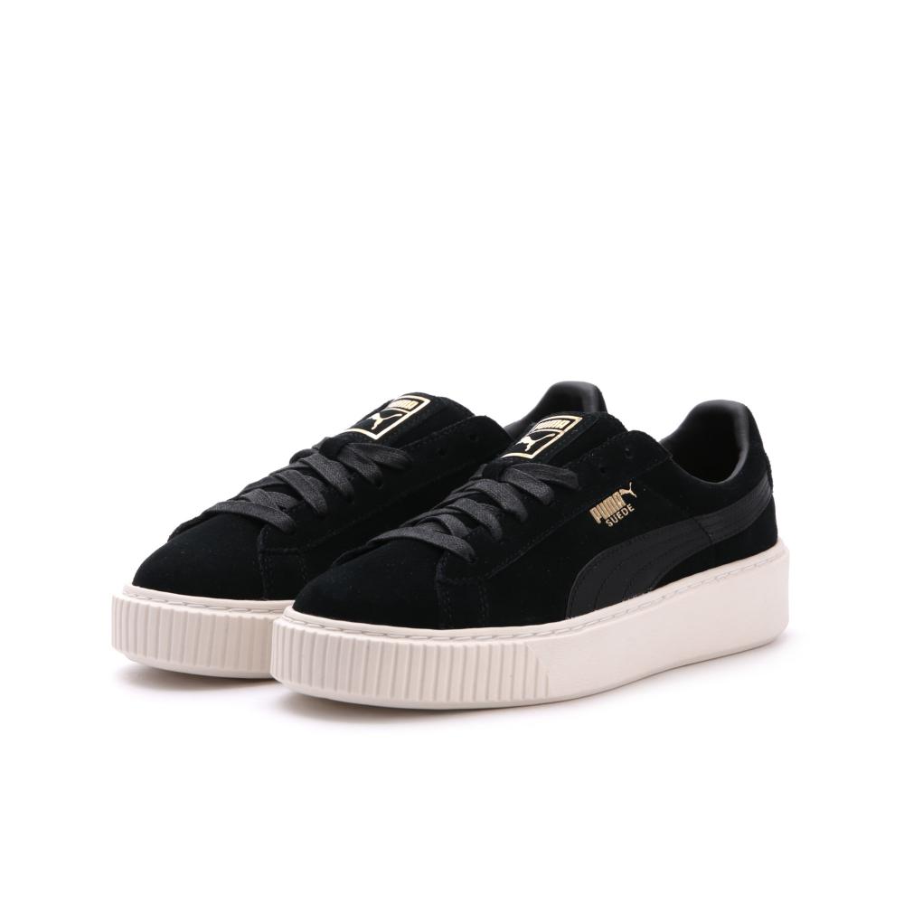 puma suede platform mono satin