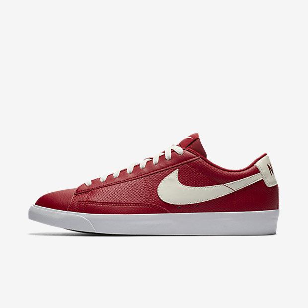 red nike low tops
