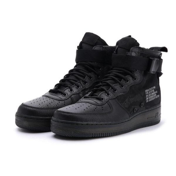 Nike Special Field Air Force 1 Mid Tiger Camo Black Cargo Khaki (AA7345-001)