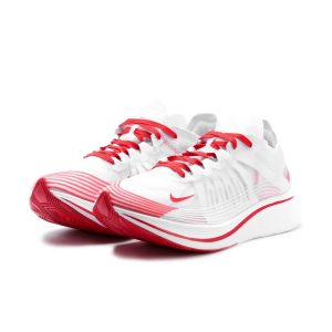 Nike Zoom Fly SP (Weiß / Rot) (AJ9282-100)