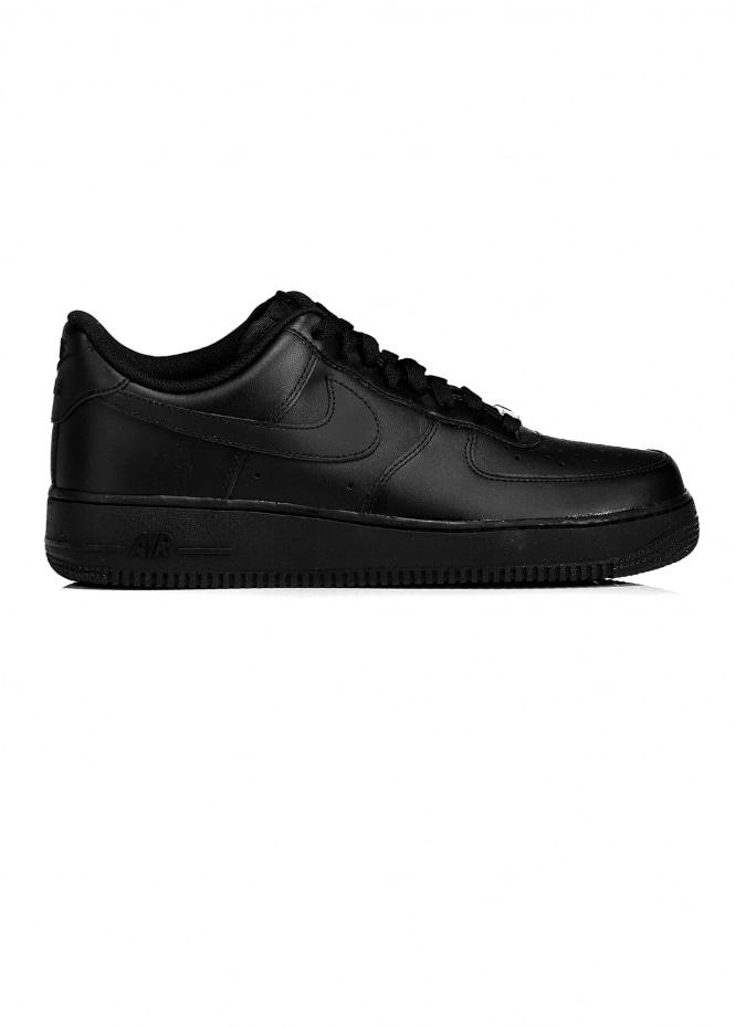 black nike air force 1 07