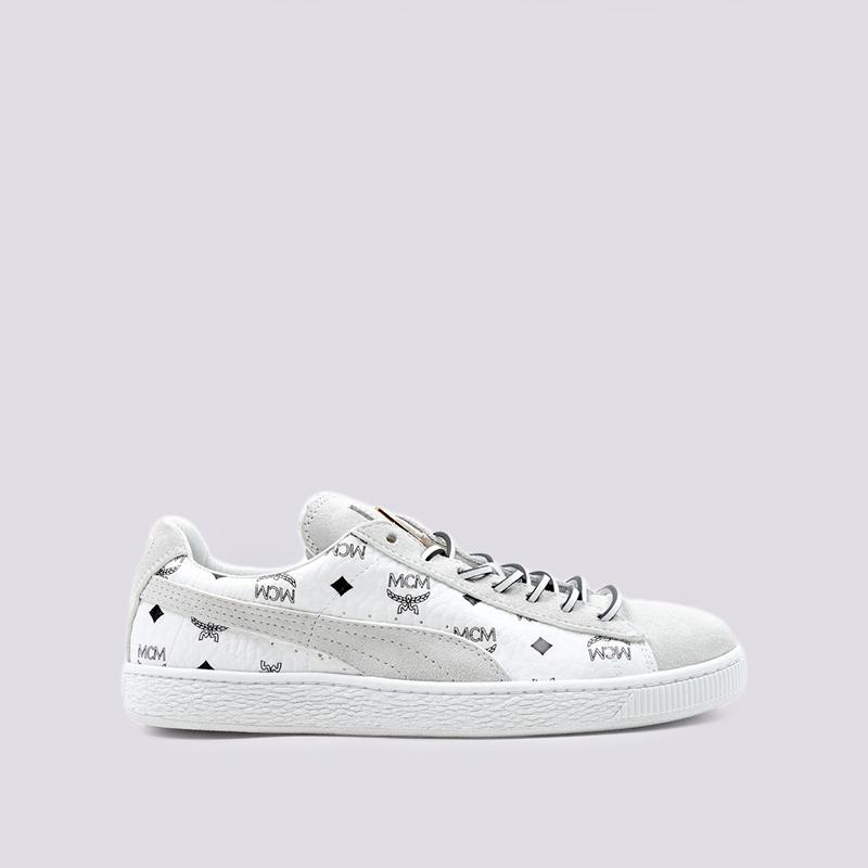 puma suede x mcm
