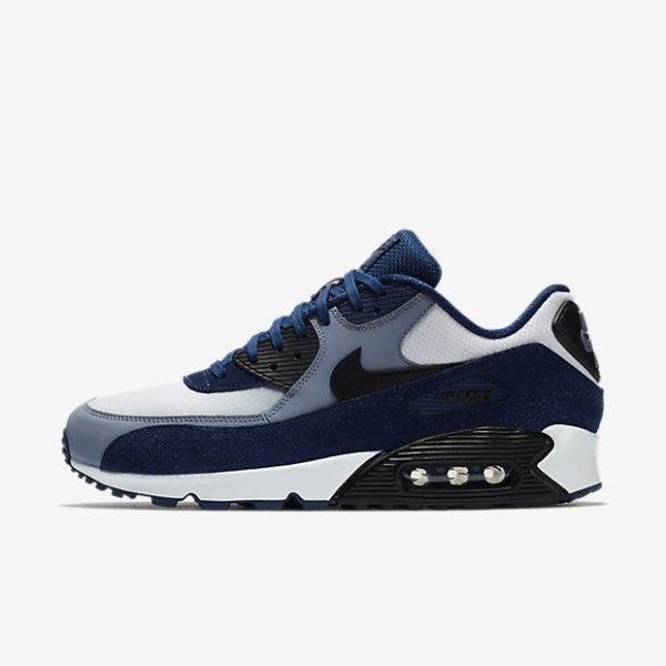 Nike Air Max 90 Blue Void Black Ashen Slate (2018) (302519-400)