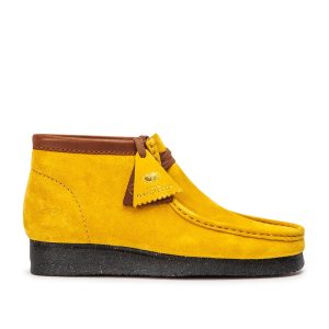 Clarks Originals x Wu Wear Wallabee WW (Gelb Wildleder) (26142-3857)