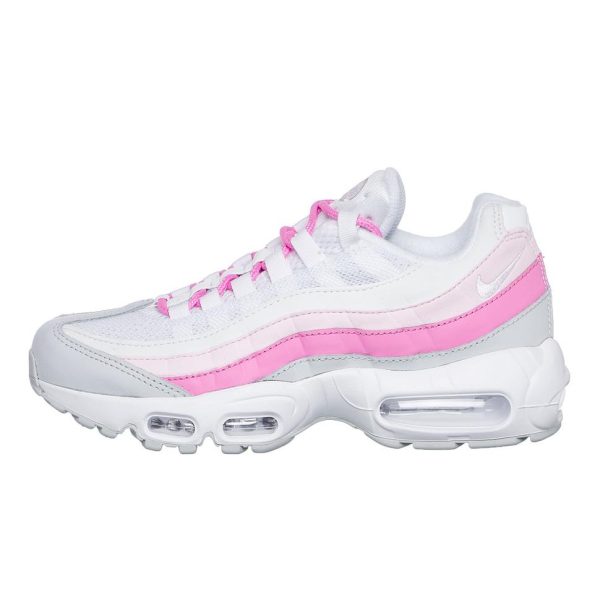 Nike WMNS Air Max 95 Essential (Weiß / Pink) (CD0175-100)