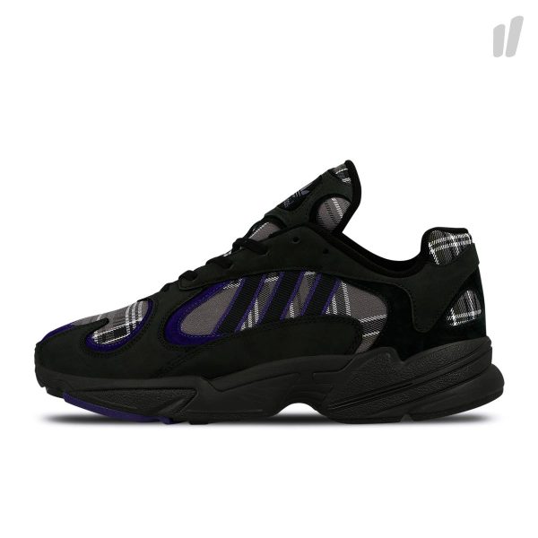 Adidas adidas Yung-1 Tartan Black Purple (EF3965)