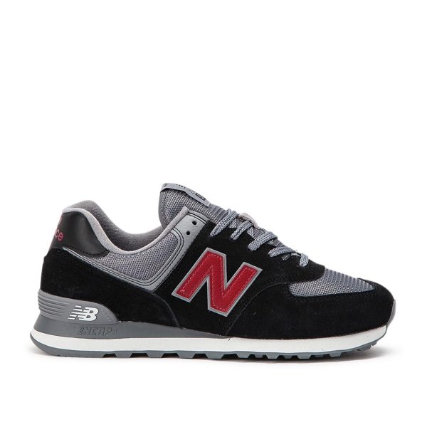 New Balance ML 574 ESU (Schwarz / Grau) (698041-60-8)