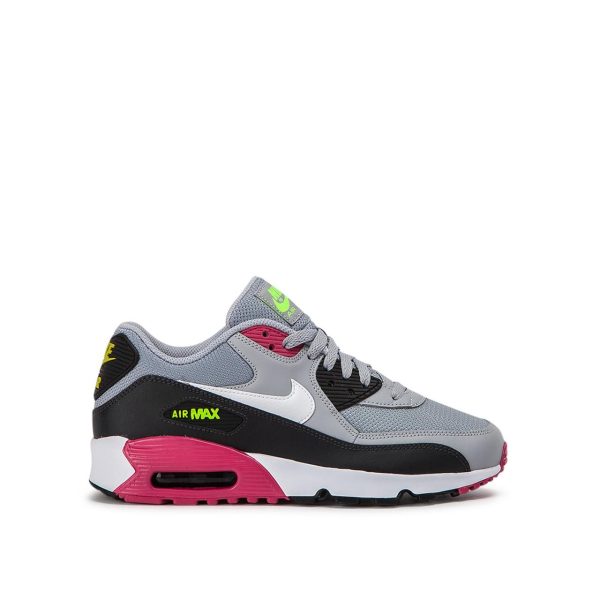 Nike Air Max 90 Mesh GS (Grau / Pink) (833418-027)
