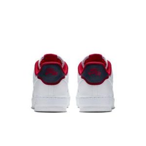 Nike Air Force 1 '07 LV8 1 (Weiß / Rot / Obsidian) (AO2439-100)