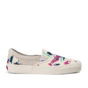 Vans Classic Slip-On Bricolage LX ''Embroidered Palm'' (Beige) (VN0A45JXVM41)