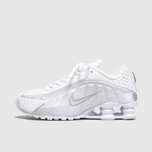 Nike WMNS Shox R4 (Weiß / Silber) (AR3565-101)