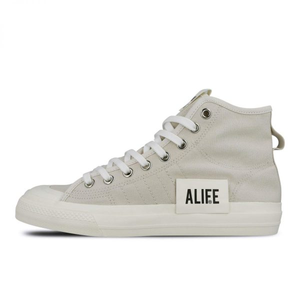 Adidas adidas x Alife Consortium Nizza Hi Rf Raw White (2019) (G27820)