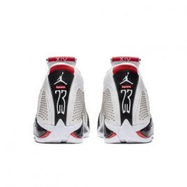 Air Jordan x Supreme Nike AJ XIV 14 White (2019) (BV7630-106)