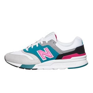 New Balance CM997 HZH  (Grau / Türkis / Pink) (738141-60-12)