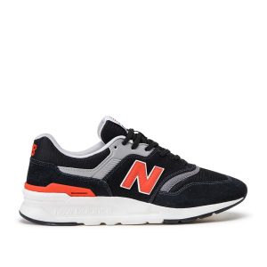 New Balance CM997 HDK  (Schwarz / Rot) (738151-60-8)