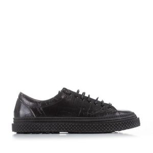 Buttero B8503 Collodi Sneaker Crackle Black (B8503CRK-UG-nero)