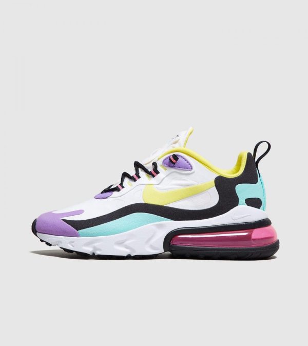 Женские кроссовки Nike Air Max 270 React (Geometric Abstract) (AT6174-101)