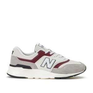 New Balance CM997 HXN (Weiss / Grau / Rot) (763141-60-3)