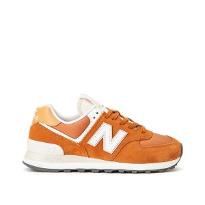 New Balance WL574 SYN (Braun / Weiß) (766851-50-9)