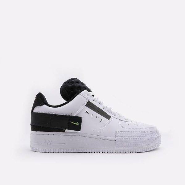 Nike Air Force AF 1 Type White Volt (2019) (AT7859-101)