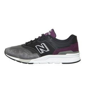 New Balance CM997 HEK (Grau / Schwarz / Lila) (774451-60-8)