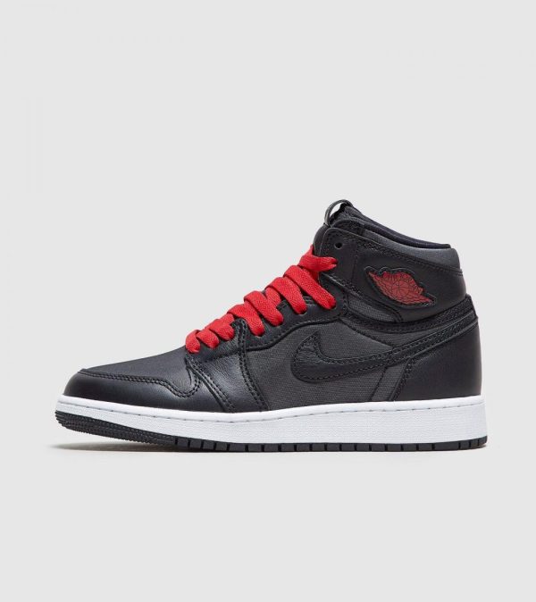 Air Jordan Nike AJ I 1 Retro High OG Black Red (2020) (555088-060)