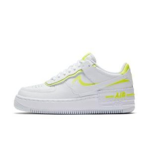 Nike Air Force 1 Low Shadow White Lemon (CI0919-104) белого цвета
