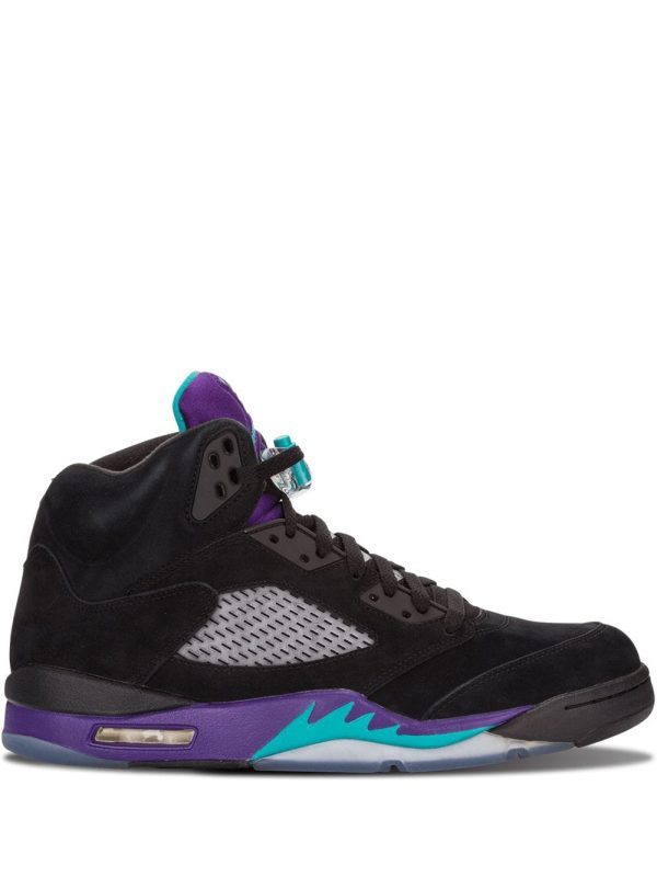Air Jordan Nike AJ V 5 Retro Black Grape (2013) (136027-007)