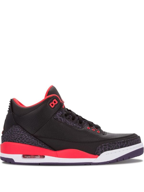 Air Jordan Nike AJ III 3 Retro 'Crimson' (2012) (136064-005)