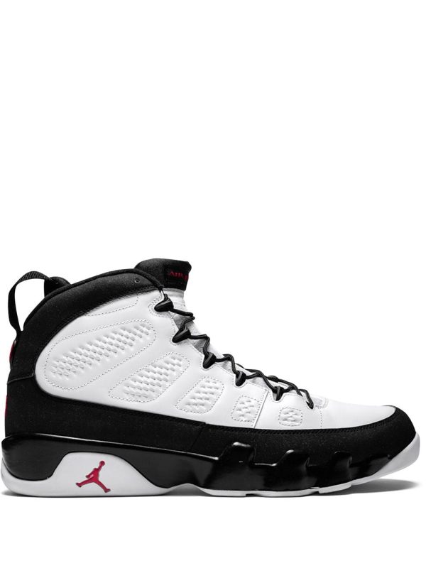 Air Jordan Nike AJ IX 9 Retro White Black Red (2010) (302370-102)