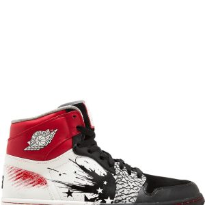 Air Jordan Nike AJ I 1 Retro Dave White 'Wings for the Future' (2012) (464803-001)