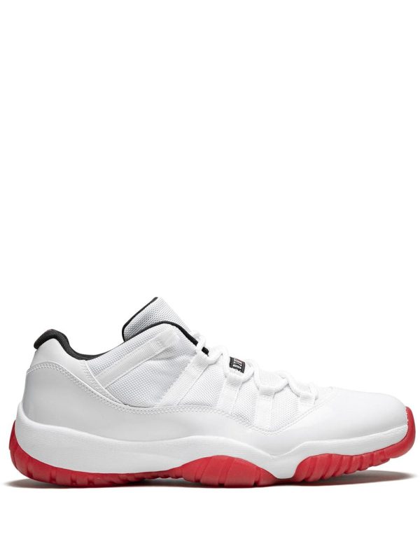 Air Jordan Nike AJ XI 11 Retro Low White Red (2012) (528895-101)
