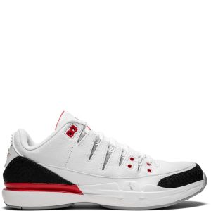 Air Jordan Nike Zoom Vapor Air Jordan III 3 RF Roger Federer White Fire Red (709998-106)