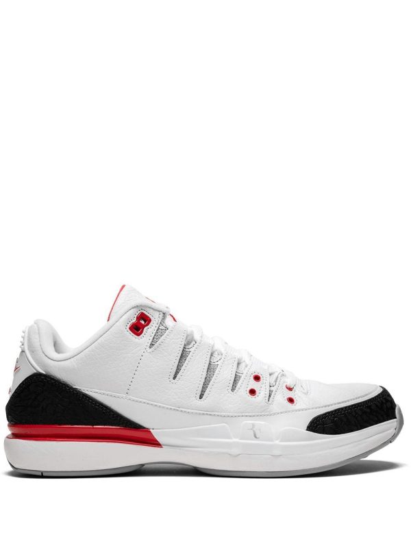 Air Jordan Nike Zoom Vapor Air Jordan III 3 RF Roger Federer White Fire Red (709998-106)