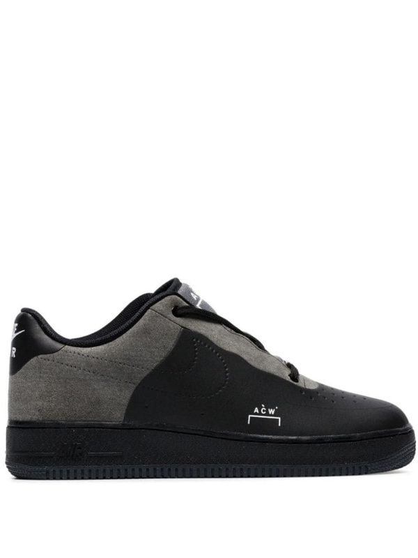 Nike x A-Cold-Wall* Air Force ACW AF 1 Low Black Light Grey (2018) (BQ6924-001)