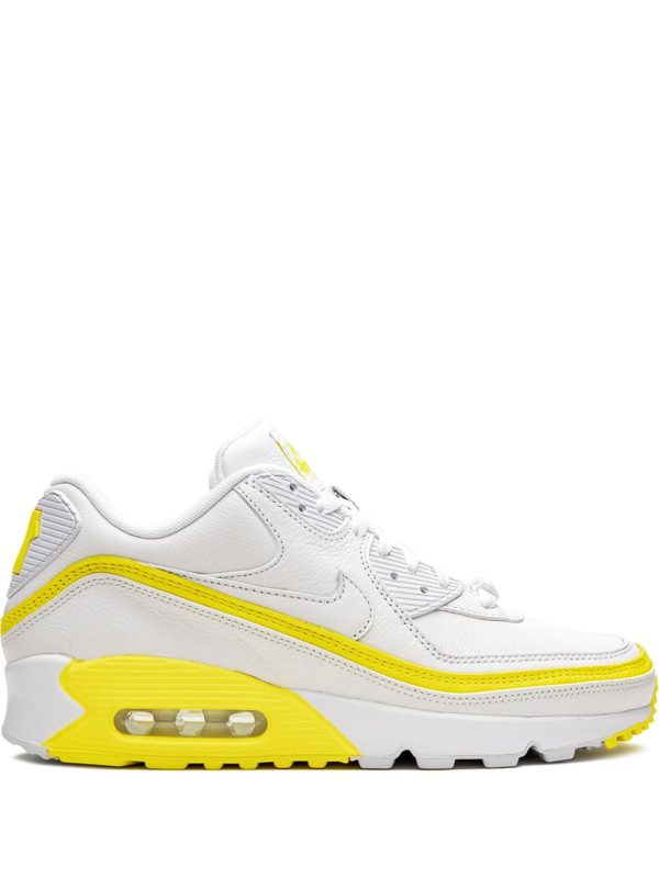 Nike x Undefeated Air Max 90 White Yellow (2019) (CJ7197-101)
