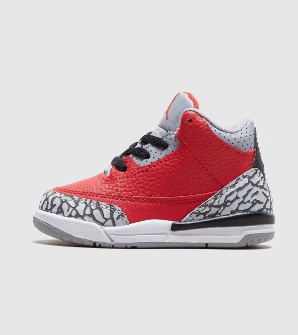 Air Jordan Nike AJ III 3 Retro SE 'Red Cement' (TD) (2020) (CQ0489-600)