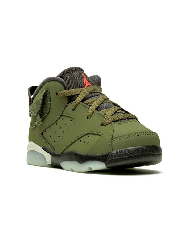 Air Jordan x Travis Scott Cactus Jack Nike AJ VI 6 'Medium Olive' (TD) (2019) (CQ3567-200)