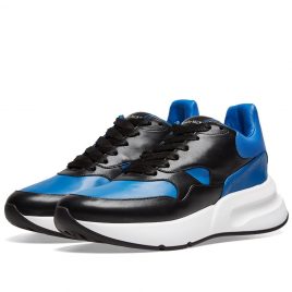 Alexander McQueen Wedge Sole Leather Sneaker (552042WHT9F-1007)