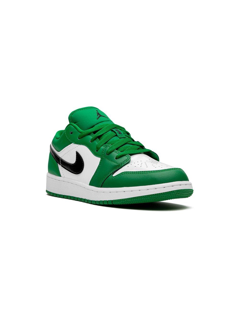 Nike Air Jordan 1 Low зеленые